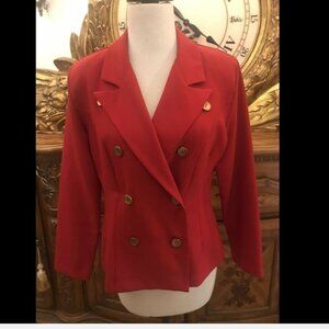 STYLE SETTER FASHIONS.  Bust 38"  Lightweight Double Breasted Blazer.  AL